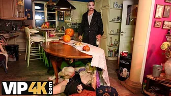 Tsjechische volwassen cosplay verleiding in niet-pg feeststemming