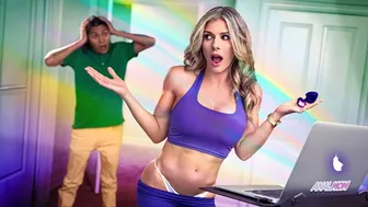 Cory Chase nagy seggét a mostoha fiatal fasz megdugja