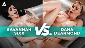 Massage Battle: Savannah Sixx versucht Dana Dearmond zu besiegen