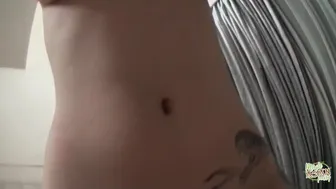 Big-breasted asiatisch milf aus pov perspektive