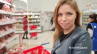 Bevásárolni mentem, őt megláttam, megdugtam! rengeteg spriccelés!