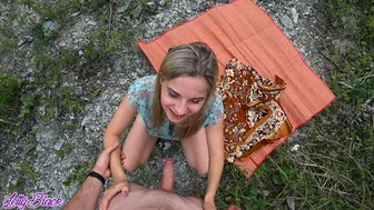 Gyors kinti dugás egy apró szépséggel - pov Letty blackkel