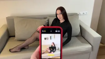 Megbasztam a mostoha nővérem, miután lefotóztam a pasijának