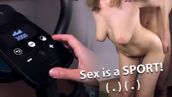 Dögös milf imádja a sportot, de a baszás még jobb neki, és imád szopni egy hatalmas faszon