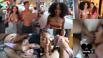 Néger tini megpróbált kirabolni egy dögös párt, aztán keményen megbaszták pornó vlog 17. rész