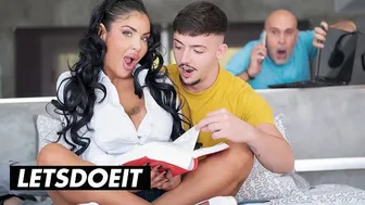 Early English girl in anal is a professional on LetsDoelt Channel
