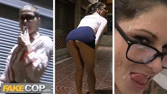 Spagnolo MILF ha il finale sull'avventura di Fake Coop