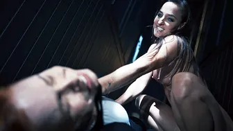 Valódi Hentai Élmény - Leszbikus Démonvadászok Forró Hármasa a Parasited Világában Amirah Adara, Clemence Audiard és Octokuro Model Közreműködésével