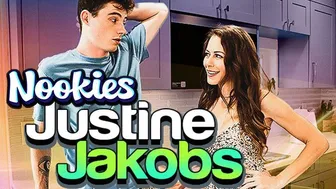 Nookies hangulatú csábítás: Justine Jakobs, a dögös mostohaanyuka törölközős tréfája vad dugásba torkollik