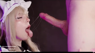 MollyRedWolf - Kostiumowa laska ssie kutasa
