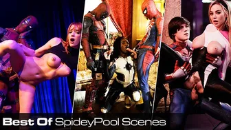 Nézd meg a legjobb SpideyPool jeleneteket és maradj a végéig a legforróbb hármasért a Wicked csatornánál