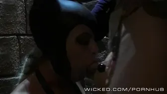 Gonoszul csábító szopás Stormy Daniels-szel a Maleficent világában - Nagy mellek és cosplay a Wicked stílusában