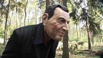 Maszkos betolakodó szétveri Anna Lena szőke seggét analban